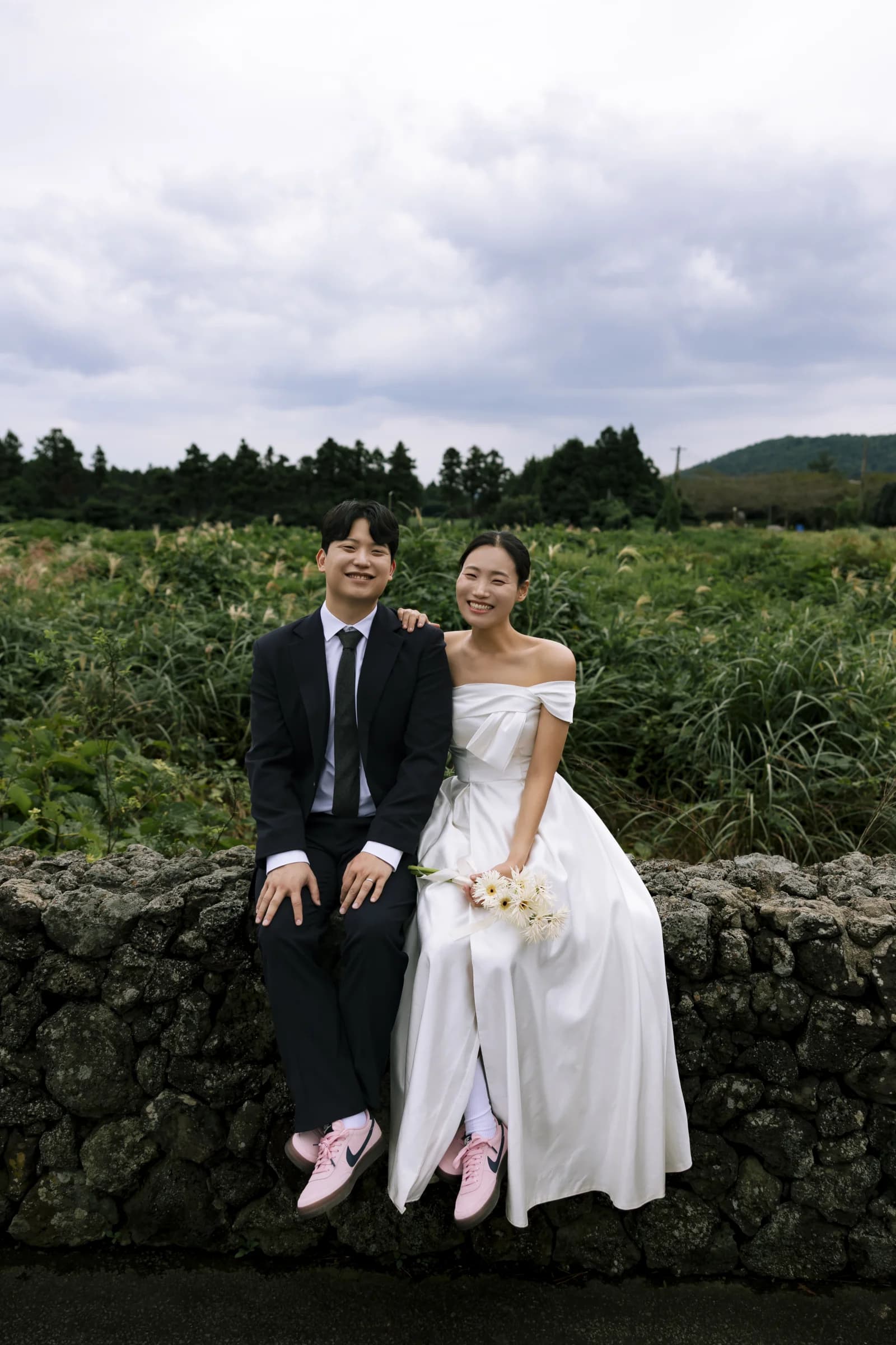 신랑 신부 사진